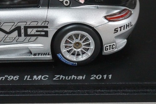 1:43 SPARK SA016 Mercedes-Benz SLS GT3 #96 ILMC Zhuhai 2011 M.Hakkinen - Picture 6 of 7