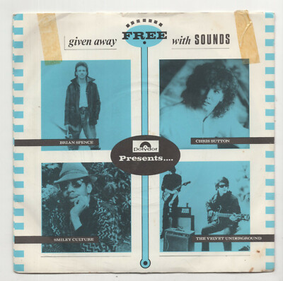 (D411) Brian Spence/Chris Sutton/Smiley Culture/Velvet Under...- 1986 - 7'' vinyl