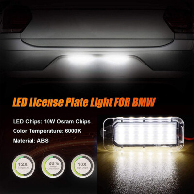 For FORD C-MAX SMAX GALAXY FIESTA KUGA FOCUS II MONDEO IV LED KENNZEICHENLEUCHTE
