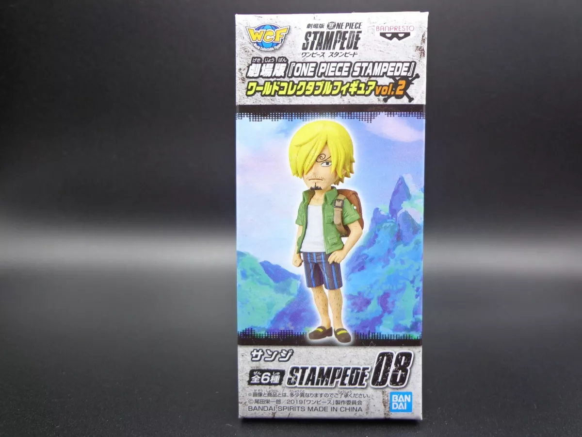 One Piece Stampede Sanji 08 WCF Stampede vol. 2 figure, Banpresto