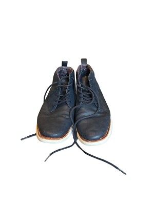 Ben Sherman Nu Casual Faux Leather Chukka Boots Size 8.5 