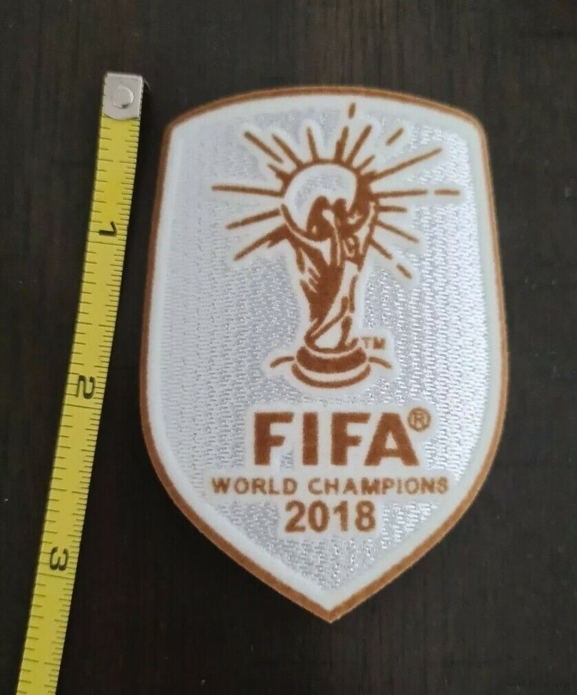 World Cup 2018 Champions Winner patch France Les Bleus Soccer badge Francia