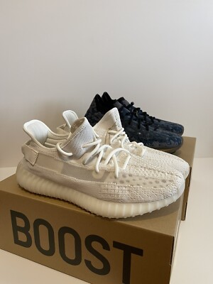 Adidas Yeezy Boost 350 HQ6316 Bone Size 11 & Boost 380 Covellite GZ0454 Size 11