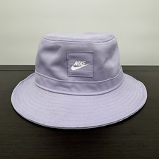 Nike Kids Bucket Hat Apex Futura Hydrangeas Purple  White One Size Sun Hat