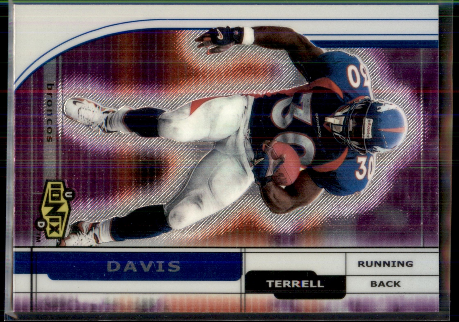 Terrell Davis #17 2000 UD Ionix