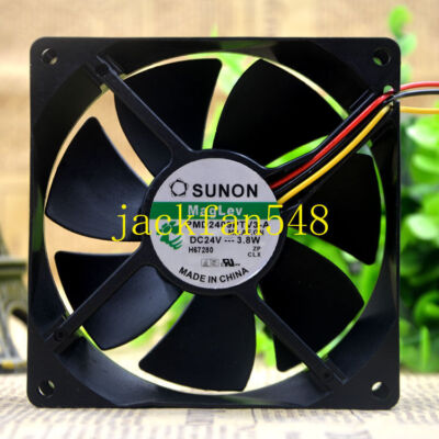 1PC   PMD2409PTV3-A 24V 3.8W 9225 3-wire drive     #T3