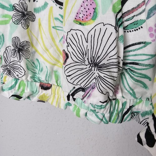 Free People Halter Top Womens Medium Lots of Love Printed Floral Boho Vacation - Picture 12 of 12