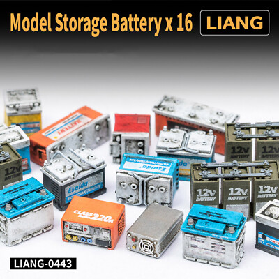 16X Storage Battery 1/35 Model Modern Battery Highly-restored Miniature Models