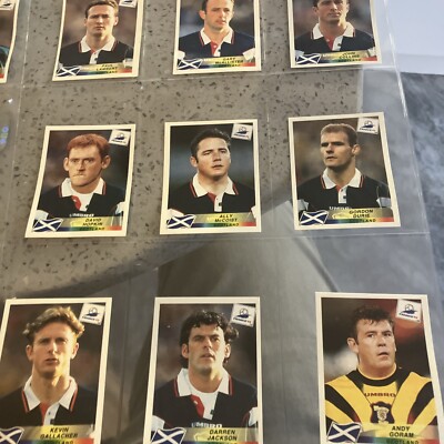 Vignette Panini Coupe Du Monde 1998 - Écosse N°32 - Originale RARE
