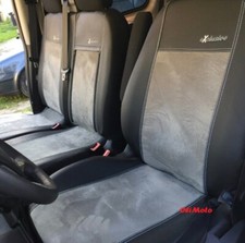 Tailored Eco-Leather & Alicante Seat Covers 2+1 VW TRANSPORTER T3 1979 - 1992
