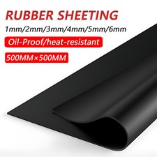 Smooth Rubber Flooring Matting For Shed, Van, Car, Workbench 500mm 500mm