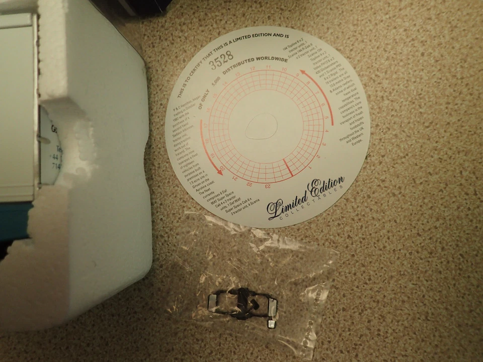 Corgi 1:50 CC12906 Scania Topline Fridge Trailer P&C Hamilton Undisplayed #3528 - Image 2 of 4