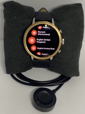 Fossil Gen 4 Autentyczna cyfrowa tarcza Smartwatch Custom Band FTW6016 AB618