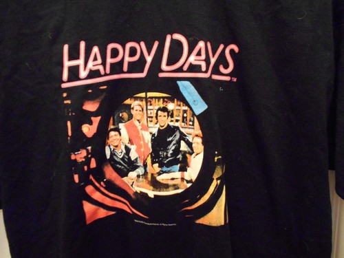Happy Days Fonz 2002 Paramount Lic. T-Shirt LRG kurzärmeliges T-Shirt - Bild 2 von 7