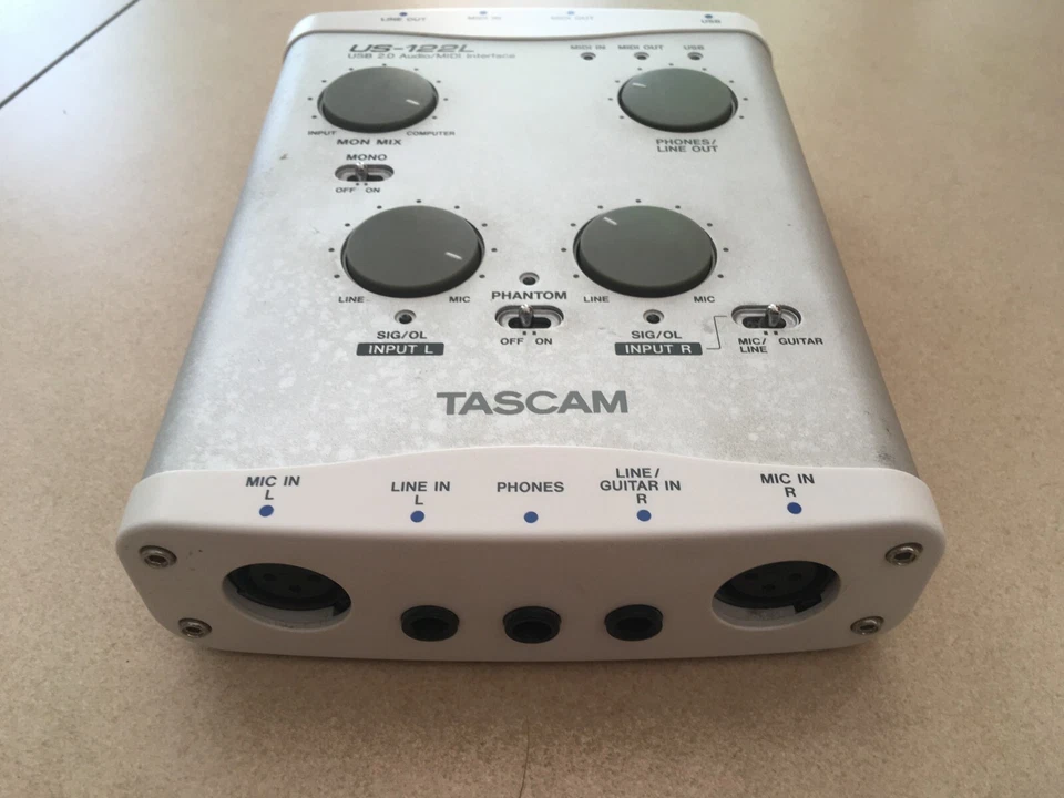 Tascam US-122L Audio Interface Externe Soundkarte - Bild 2 von 4