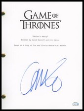 Carice Van Houten "Game of Thrones" AUTOGRAPH Signed 'Mother's Mercy' Script