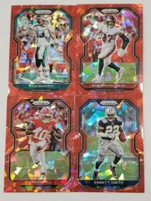 2020 Prizm Football RED ICE PRIZMS Parallels You Pick with Legends and Rookies