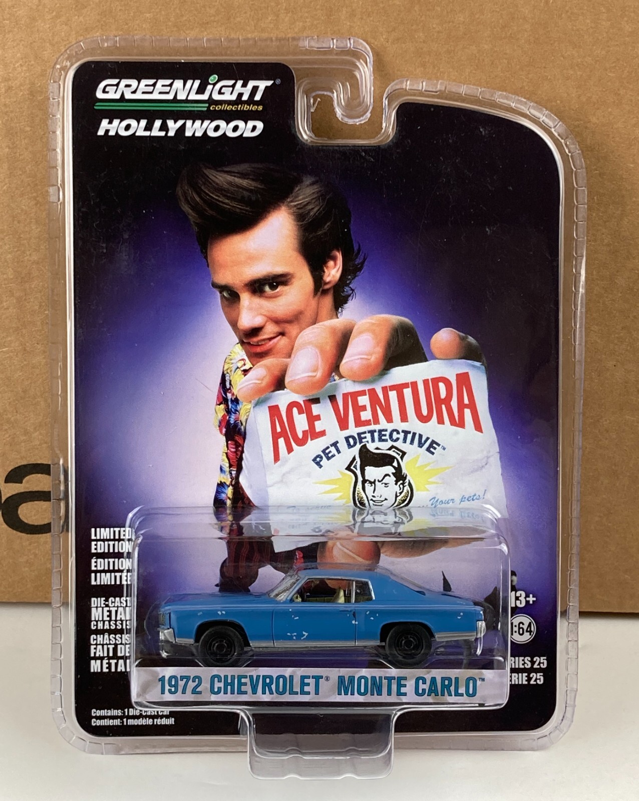 Greenlight ACE VENTURA PET DETECTIVE 1972 Chevrolet Monte Carlo 164