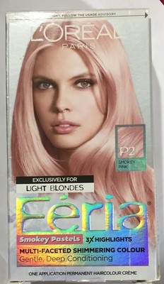 loreal feria pastel pink