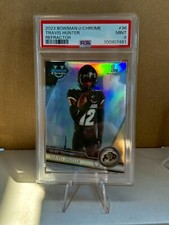 Travis Hunter RC Refractor PSA  9 Gem Mint Colorado Bowman Chrome 1 Rookie Card