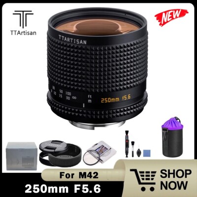 TTArtisan 250mm F5.6 Reflex Lens Full Frame Mirror Lens Doughnut