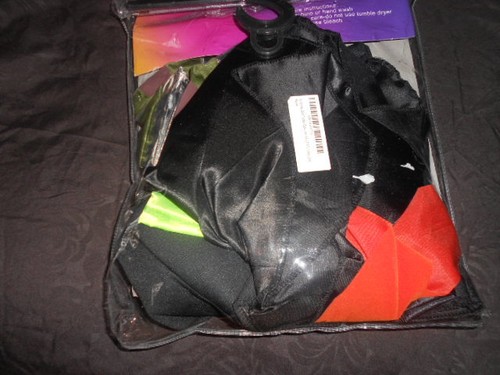 Complete Vikings Fancy Girl Dress Costume never worn sz xs black/orange/green - Picture 3 of 5