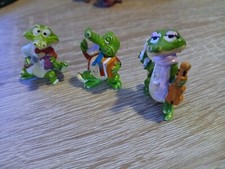 2 Crazy Crocos Krokodil Die Kroko Schule Überraschungseier Ü-Ei Figuren Sammlung