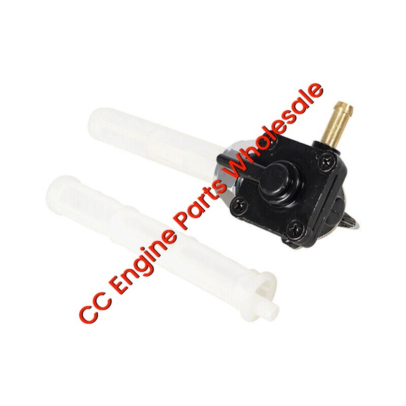 61338-94D Fuel Valve Petcock with Male Thread Fit for Harley FLST