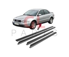 FOR AUDI A4 B5 95-01 LOWER BOTTOM MOULDING DOOR TRIMS TRIM SET 4 PIECES NEW