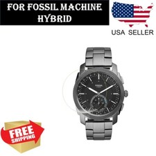 2-Pack Screen Protector TPU Clear Full Film For Fossil Machine Hybrid Smartwatch