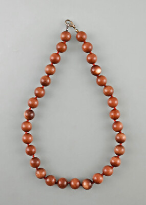 9325134 Collier Goldfluss-Stein-Perlen-Kette L42cm