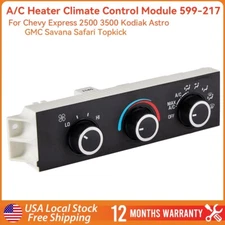599-217 HVAC Climate Control Switch Unit for Chevy Express GMC Savana 1500 2500