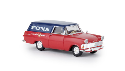 Opel P2 Kasten ''Fona'', TD, H0 Auto Modell 1:87, Brekina 20176