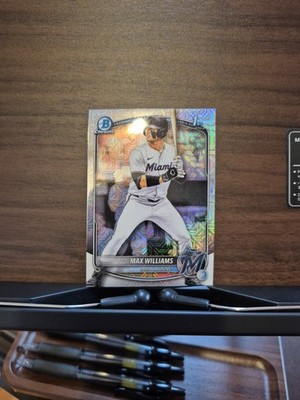 2025 Bowman Draft - Chrome Max Williams #BDC-68 Mojo Refractor (RC)