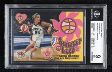 2002 Fleer Ultra WNBA Summer of Love Becky Hammon #5SL BGS 9 MINT HOF 0q3