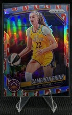 Cameron Brink 2025 Panini Prizm WNBA #87 WNBA Logo Prizm - L.A. Sparks