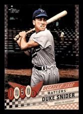2020 Topps #DB-13 Duke Snider Decades' Best (Series One)