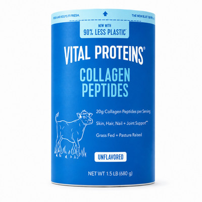 Vital Proteins Collagen Peptides Unflavored Powder Grass Fed Non-GMO 24 oz