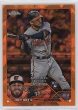 2023 Chrome Update Sapphire Edition Rookie Debut Orange 7/25 Joey Ortiz 0w27