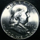 1963 D Franklin Half Dollar 50c US Coin Choice Gem BU Denver Mint Uncirculated