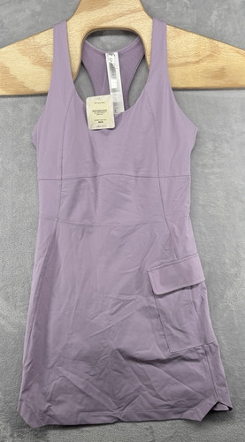 Fabletics One Cargo Kleid Traube Taffy Taschen Shorts Skorts gepolsterter BH Small neu mit Etikett - Bild 1 von 7