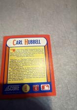 1990 Score - The Mvp's Carl Hubbell #10 10 of 56