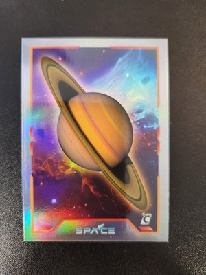 2025 Cardsmiths Space Galactic Edition Saturn #66 Rainbow Holofoil Parallel