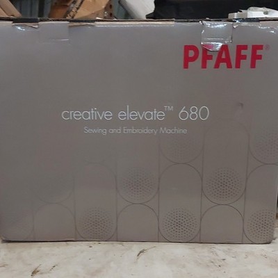   Pfaff Creative Elevate 680 Sewing Embroidery Machine  