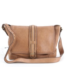 Coach 70949 Leather Shoulder Bag Messenger Tote Brown Men's