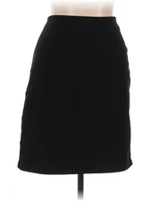AB Studio Women Black Casual Skirt L