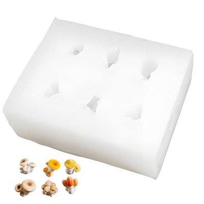 Mushroom Epoxy Casting Mold for DIY Miniatures Landscape Art Craft Decorations