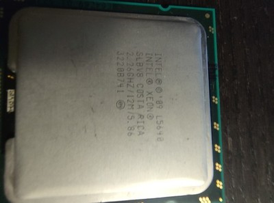 Intel CPU Sockel 1366 6-Core Xeon L5640 2,26GHz 12M 5,86 GT/s - SLBV8
