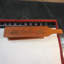 Ben Lee Signed Lee's Champion Gobble Box Turkey Call Vintage