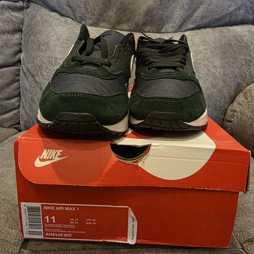 Size 11 - Air Max 1 Outdoor Green ah8145 303